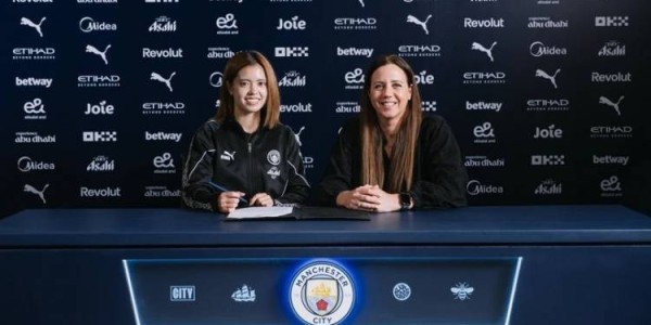 曼城官方：日本女足国脚长谷川唯续约2年，新合同至2029年