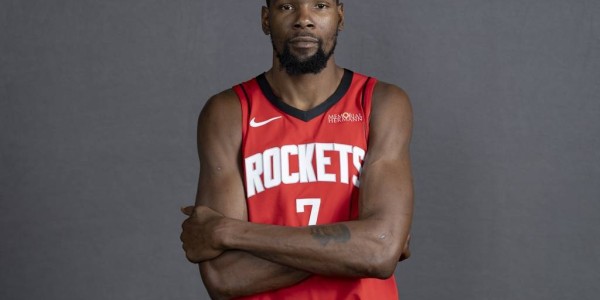 杜兰特今日不会迎来首秀 火箭将谢泼德推上先发