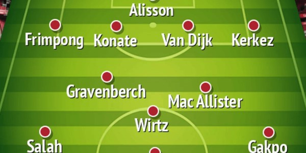 英超大结局？媒体列利物浦首发 萨拉赫+维尔茨+伊萨克